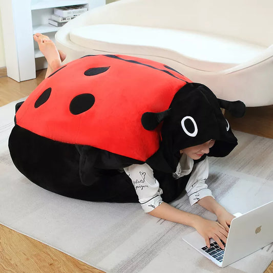 Buggy Bae™ Wearable Plush Ladybug